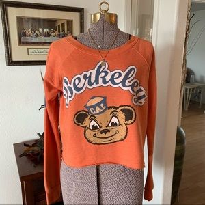 Cal Berkeley Cropped Sweatshirt - Medium